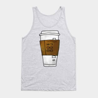 Double Double Coffee Order To-Go Cup Tank Top